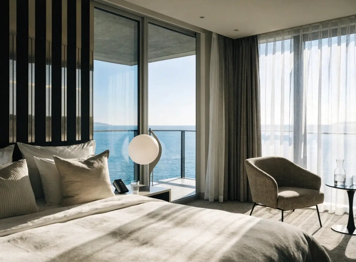 Делюкс с видом на море — Meridian Hotel Туапсе